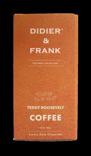 50g Teddy Roosevelt Coffee Dark Chocolate (Didier & Frank)