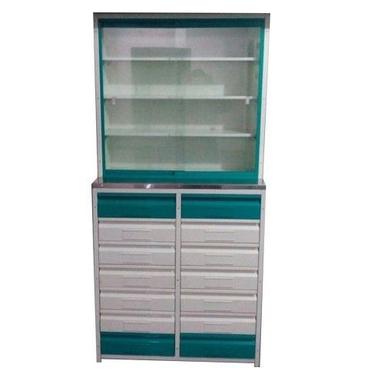 Glass Chemist Departmental Store Racks