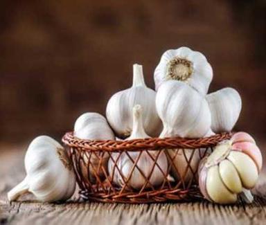 Round Natural Fresh Organic Garlic