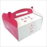  केक पैकेजिंग बॉक्स (लाल और सफेद) 
