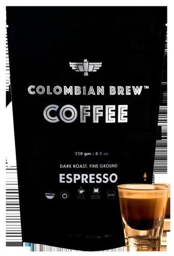 Colombian Brew Espresso Filter Coffee Strong