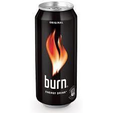 Nutritional Burn Energy Drink Packaging: Can (Tinned)