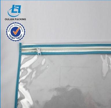 Transparent Pvc Big Zippered Bag