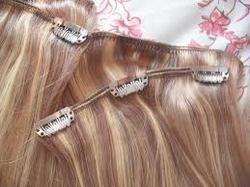 Brown Clip And Hair Extension