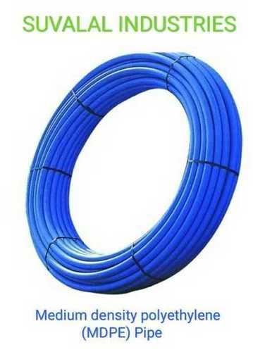 Round Blue Flexible Mdpe Pipes