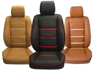 Brown Pure Leather Car Seat Cover