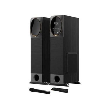 Tower Speaker (T800Xbt) With Mic 2.0 Channel Cabinet Material: Wooden Cabinet