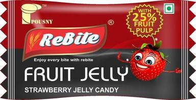Fruit Flavors Rebite Jelly Candy Fat Contains (%): 12 Grams (G)