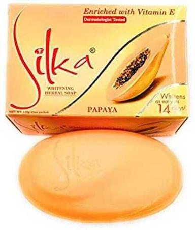 Silka Papaya Herbal Whitening Soap Gender: Female