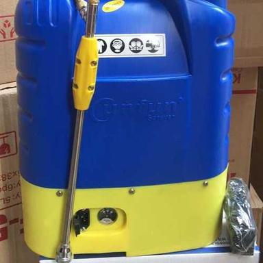 Blue & Yellow Mix Agricultural Battery Operated Spray Pump