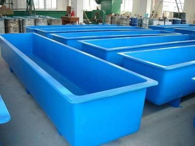 Blue Fiber Reinforced Plastic Water Tank