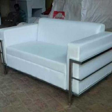 White Two Seater Sofa Indoor Furniture