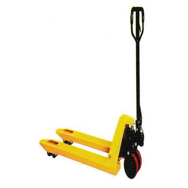 Yellow Color Hand Pallet Truck Application: Industrial