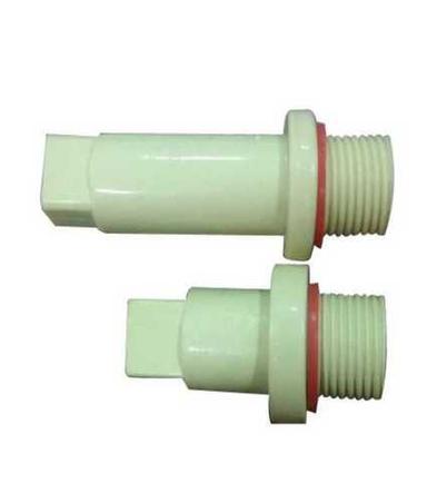 White Pvc Long Plug  Application: Plumbing Pipe