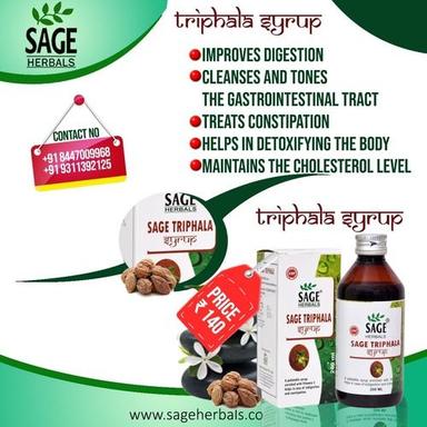 Sage Triphala Herbal Syrup Ingredients: Emblica Officinalis