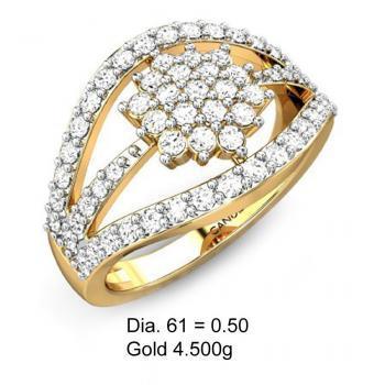Designer Real Diamond Ring Very Good