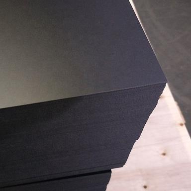 Rigid Black Matt Pvc Plastic Sheet For Furniture Panel Thickness: 0.8 Millimeter (Mm)