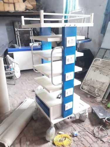Indian Multi Storied Medical Equipment Trolley