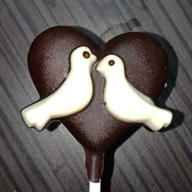 Sweet Homemade Delicious Chocolate Lollipop