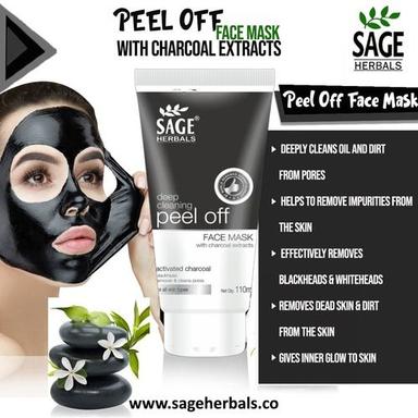 Charcoal Peel -Off Face Mask Age Group: 12 Above