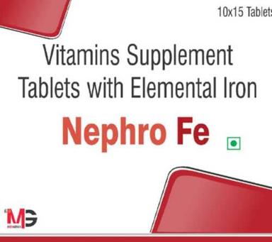 Nephro Fe Vitamin Supplement Tablets Efficacy: Promote Healthy & Growth