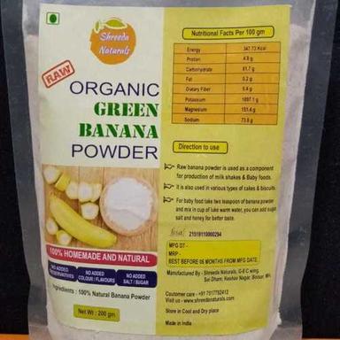 Organic Raw Green Banana Powder