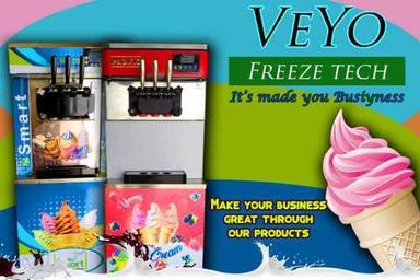 Multicolour Softy Ice Cream Machine