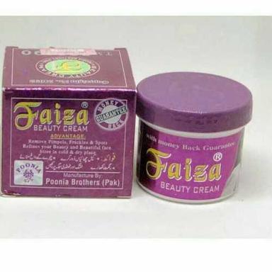 Faiza Beauty Cream For Personal And Parlour Age Group: Any