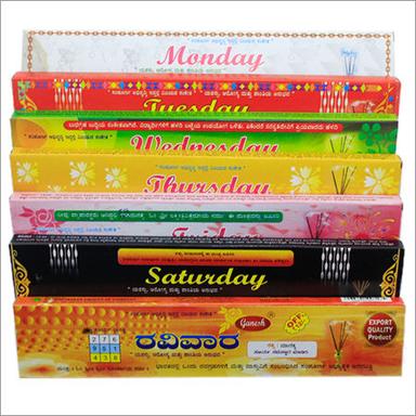 Available In Multicolour Indian Incense Agarbatti