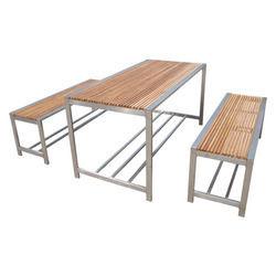 Steel School Table