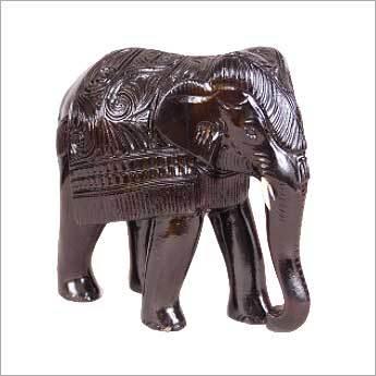 Handcrafted Wooden Elephant