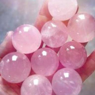 Semi-Automatic Rose Quartz Balls