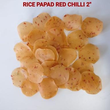 Red Chilli Rice Papad 2 Food Grade: Yes