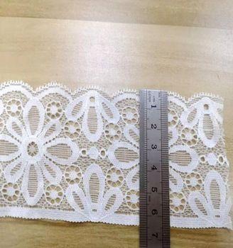 White Or Dtm French Wedding 3D Flower Crochet Border Lace Trim Embroidery