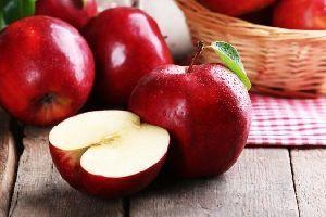 Red Organic And Fresh Apple