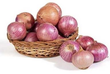Round Fresh Organic Red Onion