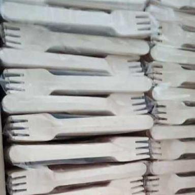 Light Brown Eco Friendly Wooden Fork