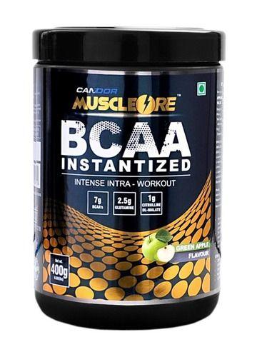 Bcaa Instantized Green Apple Powder 400 Gm Ingredients: Branched Chain Amino Acids (L-Leucine L-Isoleucine & L-Valine)