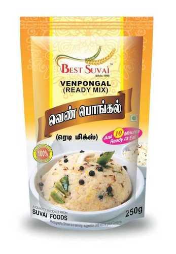 Ready Mix Ven Pongal Packaging: Poly Bag