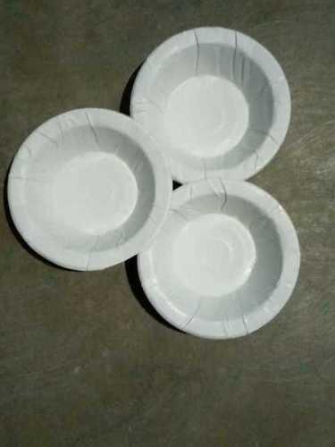 Disposable White Paper Dona Bowls