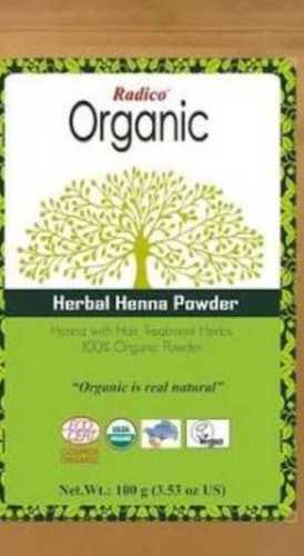 Organic And Herbal Henna Powder