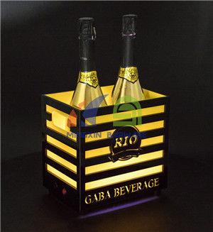 2 Bottles Champagne Led Ice Bucket Age Group: Suitable For All Ages