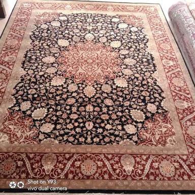 99.99% Handmade Knotted Wool Carpet Backing Material: Woven Back