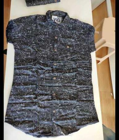 Printed Pattern Casual Shirts  Collar Style: Classic