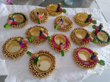 Multicolor Designer Diwali Diya For Festival