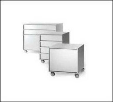 Silver Color Rectangular Shape Aluminium Cabinet