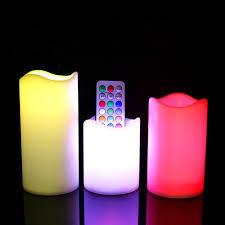 Paraffin Wax Color Changing Luma Candles