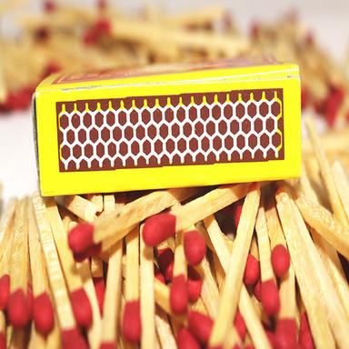 Household Colored Head Safety Matches Box