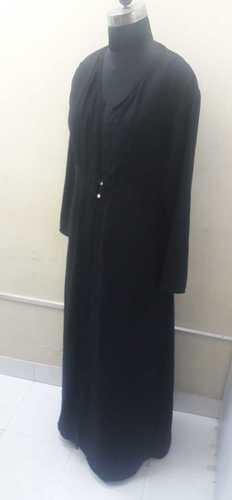 Any Black Open Front Abaya