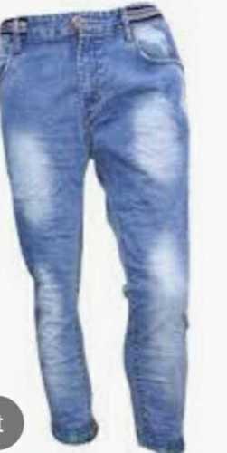 Blue Mens Denim Casual Jeans